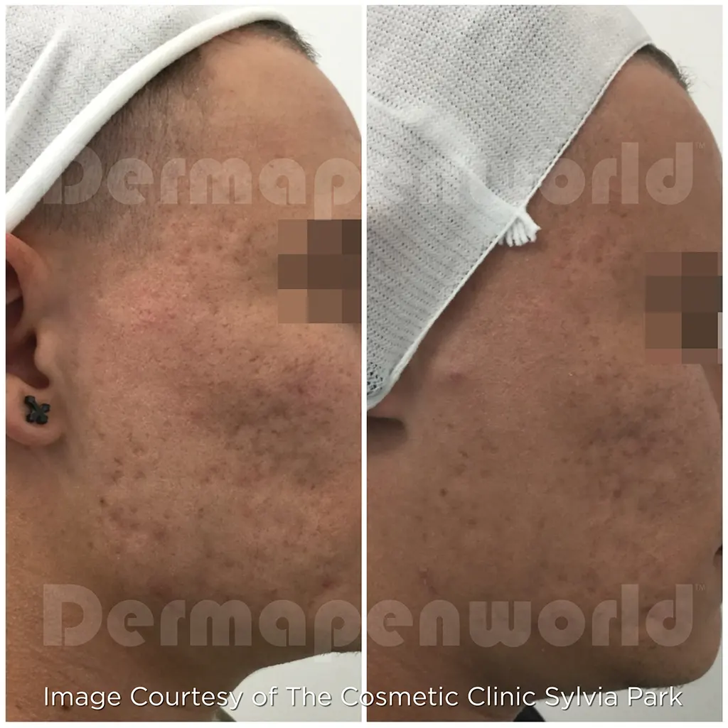 Μεσοθεραπεία με το Dermapen 4 αληθινές φωτογραφίες Πριν και Μετά