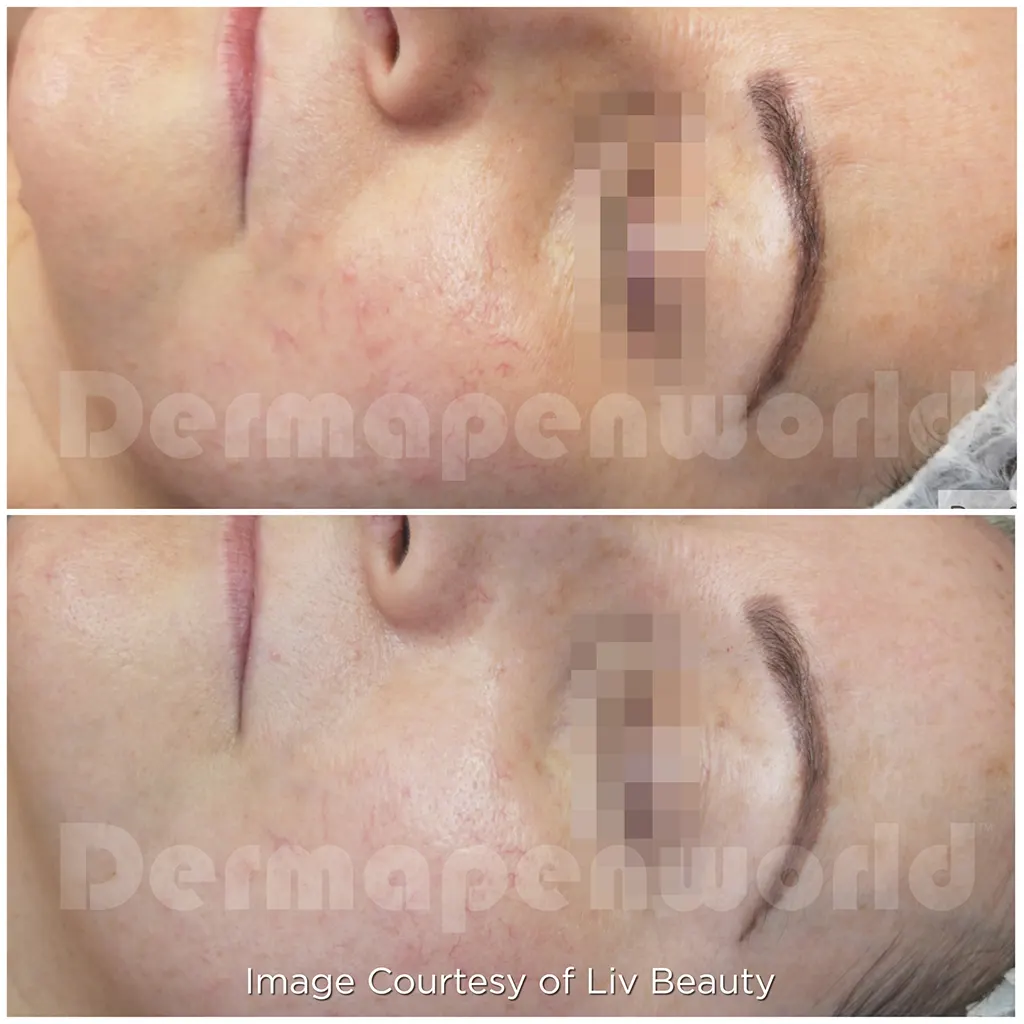 Μεσοθεραπεία με το Dermapen 4 αληθινές φωτογραφίες Πριν και Μετά