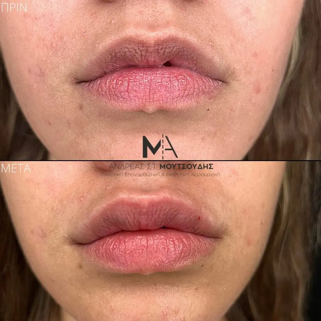 Υαλουρονικό Οξύ μέσα από αληθινές φωτογραφίες Πριν και Μετά